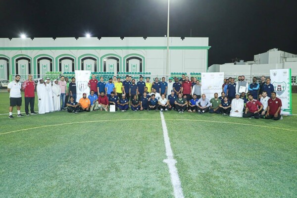 Клуб Dibba Al-Hisn организовал специальное спортивное мероприятие в поддержку категорий и работников