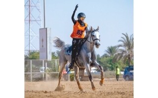 Дубайская наездница Фатима Джасим одержала победу в соревнованиях по выездке