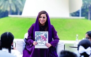 Sheikha Bodour Al Qasimi Leads Reading Session in Sharjah