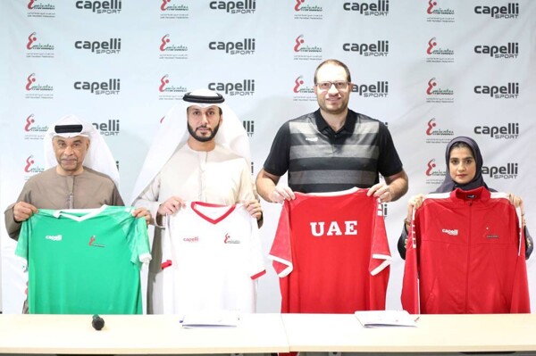 UAE Signs Sponsorship Deal with Capelli Sport
