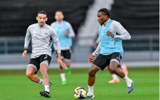 阿联国家队在阿布扎比进行训练营