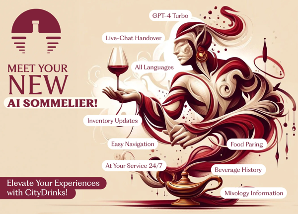 CityDrinks запускает Гини: ИИ сомелье, переопределяющий онлайн-опыт напитков
