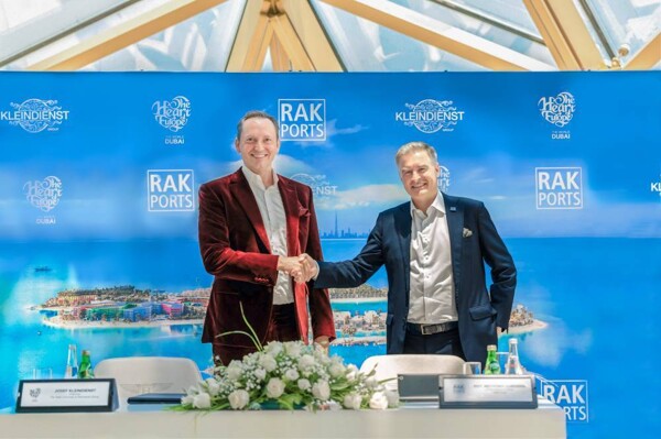 Компания Kleindienst Group из ОАЭ подписывает стратегическое соглашение с портами Рас-эль-Хаймы