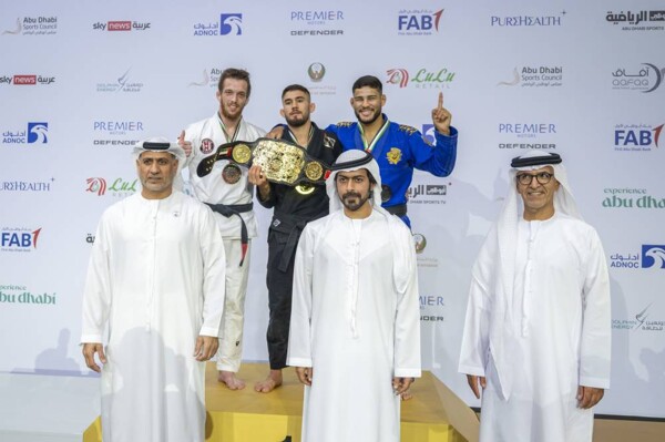 Crown Prince of Abu Dhabi Attends Jiu-Jitsu Finals