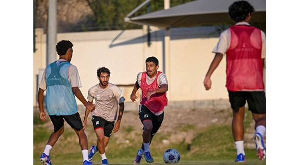 阿联酋U20足球队开始备战伊拉克队