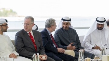Шейх Мохаммед бин Зайед Аль Нахайян принимает делегацию из Университета Макгилла