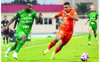 Shabab Al Ahli Triumphs Over Ajman in Cup Match