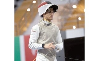 El esgrimidor emiratí Faris Al Balushi gana bronce en el Mundial