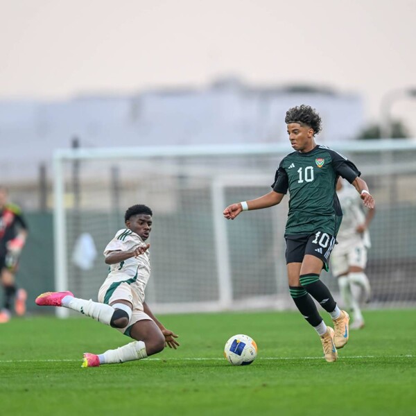 UAE U17 Team Draws with Saudi Arabia