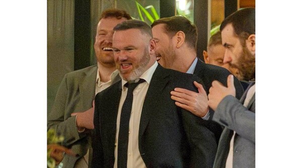 Wayne Rooney spotted with women after BRIT Awards