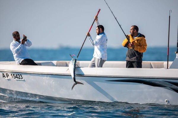 Второй этап Гран-при эмираты Зуфар по ловле кефали