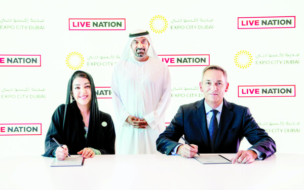 Live Nation Partners with Expo City Dubai