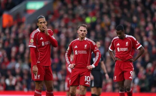 Ливерпуль потерпел крупное поражение и почти лишился шансов на чемпионство