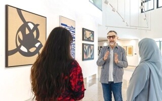 Wassam Font Exhibition in Dubai