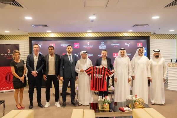 AC Milan открывает новую академию в Дубае в сотрудничестве с Дубайским Спортивным Советом