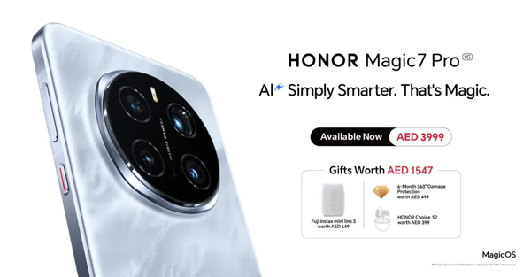 Launch of the Honor Magic7 Pro in UAE