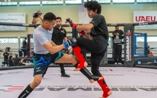 Чемпионат по смешанным боевым искусствам среди молодежи в клубе Аль-Ахли