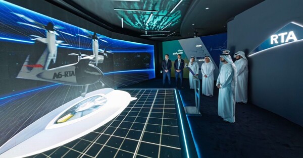 Dubai Launches First Aerial Taxi Vertiport