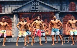 Зарядка Классического Фестиваля Бодибилдинга Binos в Дубае
