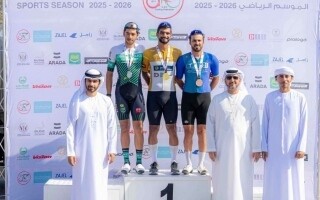 Emirati cyclist wins Kalba road race