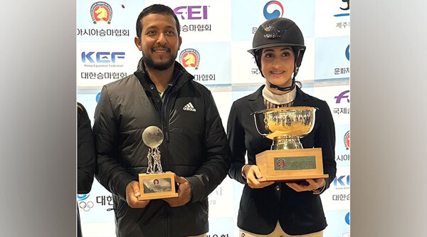 Emirati Rider Lana Majd Wins Asian Cup