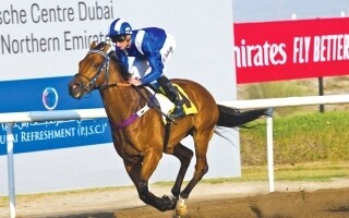 Horse 'Rabah' wins Jebel Ali racecourse Grand Prix