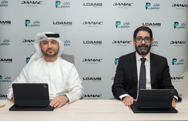 Parken and Damac Properties sign parking agreement