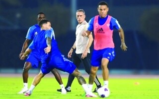 UAE National Team Prepares for Qatar Clash