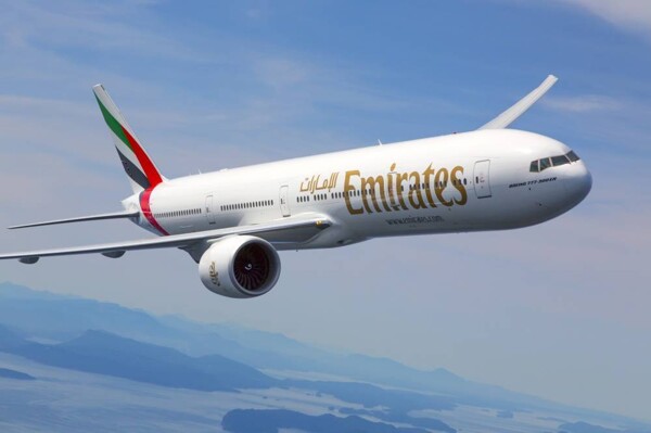 Авиакомпания Emirates Airlines занимает четвертое место по вместимости мест на милю в апреле 2024 года