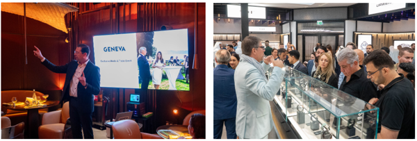 Geneva Tourism Board participates in Dubai Watch Week 2025