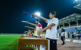 UAE Hosts Laser Run Championship