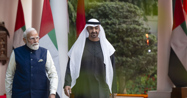 UAE President and Indian PM Discuss Strengthening Cooperation