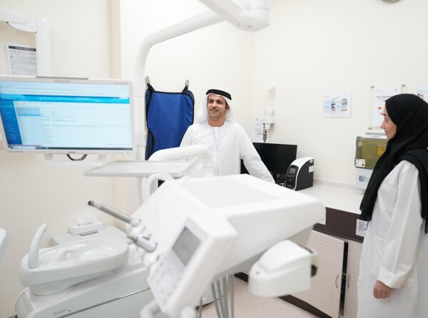 Visit of Dr. Youssef Al Serkal to Health Centers