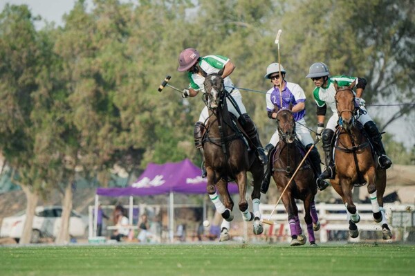 Gantoot and 'Hey Im' are Leading the Polo Championship in the UAE