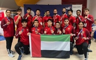 Сборная ОАЭ по Муай Тай засияла на Чемпионате мира в Греции
