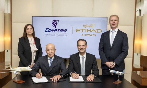 Etihad Airways и EgyptAir подписали соглашение о сотрудничестве